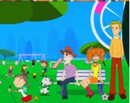 Kiss in Park online csókolózós játék